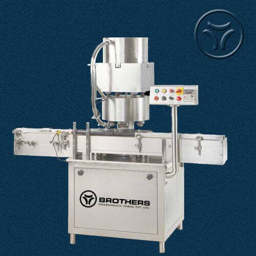 Automatic 4 Head Vial Capping Machine in Thailand