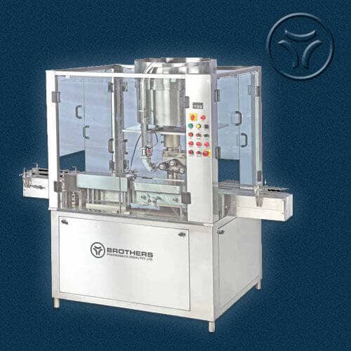 Automatic Linear Measuring / Dosing Cup Placement-Pressing Machine in Thailand